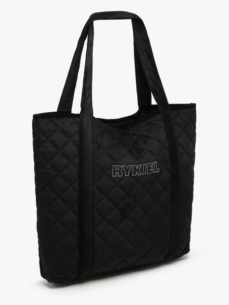 Schoudertas Velours Strass Fluweel Sonia rykiel Zwart velours strass AC29CO48 ander zicht 2